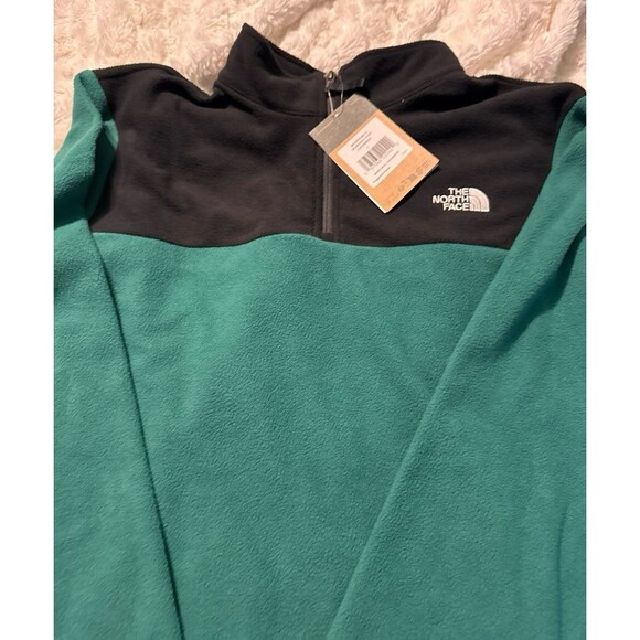 The North Face Fleece Anchor 1/4 Zip NWT L - Picture 2 of 3